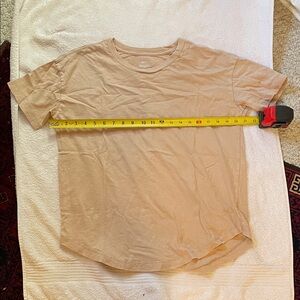 Aerie Light Brown Short Sleeve Top